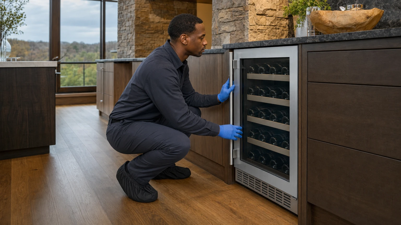Wine cooler diagnostic visit in Wayne-Radnor